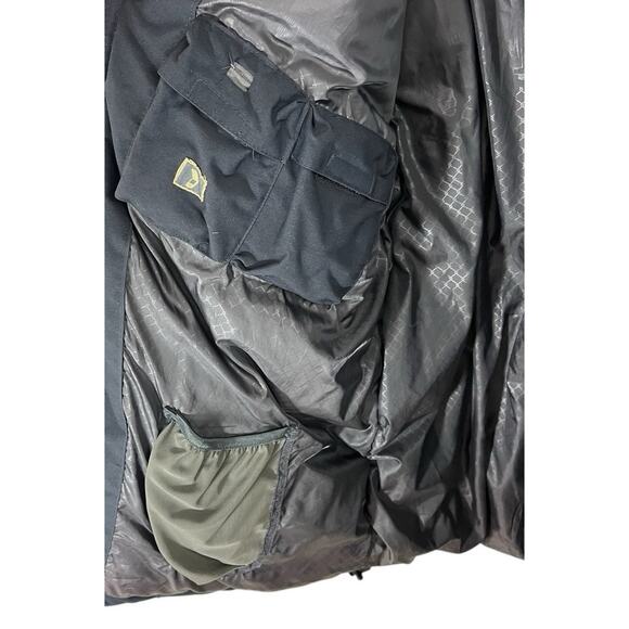 Vtg North Face Goose Down Coat XL Hyvent Mens Dark Gray Parka Jacket Winter - Picture 6 of 13